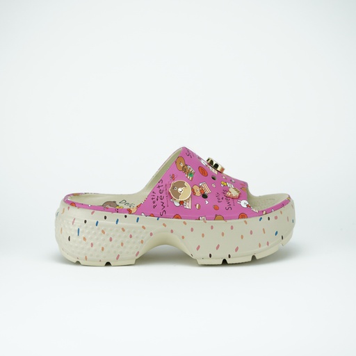 [209828-2Y2] CROCS LINE FRIENDS STOMP SLIDE